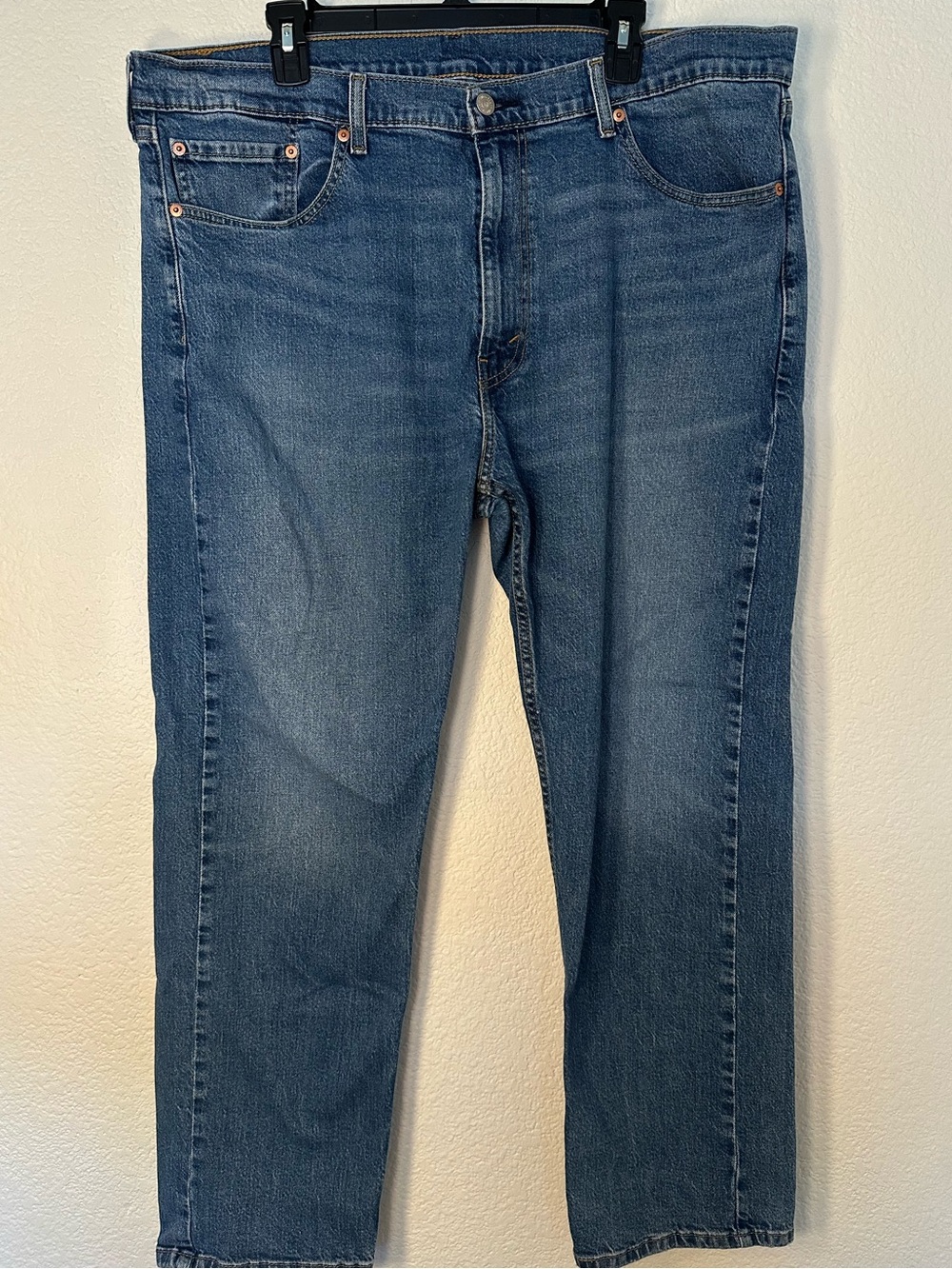 Levi’s 505 Regular Fit Jeans Men’s 40x30 Medium Wash Straight Leg Denim